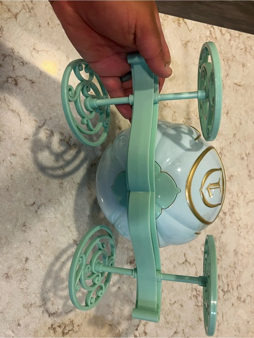 Disney Tokyo Disney Resort Mint Green & White Carriage Collectible